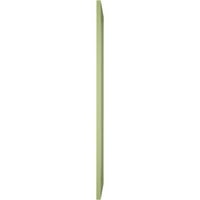 Ekena Millwork 12 W 52 H True Fit PVC jedno ploča Chevron Moderni stil fiksne kapke, mahovina zelena