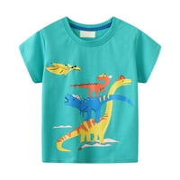 Boys Shirt Size Boys ' Dinosaurus uzorak kratka majica sa rukavima Dječija Muška beba srednja i mala Dječija