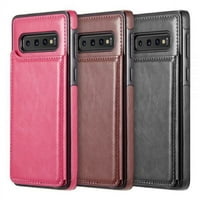 Samsung CSSAMS10-SMF-HP Smartflip Business tanka kožna torbica sa Trio karticom i ID slotovima za Galaxy S - Hot Pink