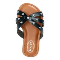 Scoop ženska sandala za slajd sa klinovima