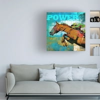 Greg Simanson' Horse Power ' Canvas Art