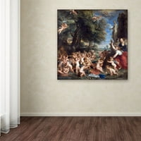 Zaštitni znak likovne umjetnosti' obožavanje Venere ' platnena Umjetnost Petera Paula Rubensa