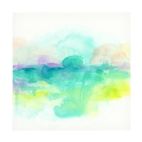 Juni Erica Vess' Ocean Aurora II ' platno Umjetnost