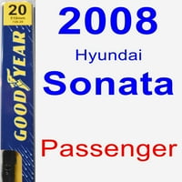 Hyundai Sonata Wiper set set set set - Premium