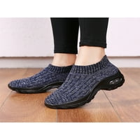 Lacyhop ženske tenisice pletene gornje šetnje cipelama platforma čarapa cipele joga udobnosti stana klizanje