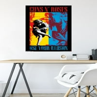 Guns n 'ruže - zidni poster iluziji, 22.375 34