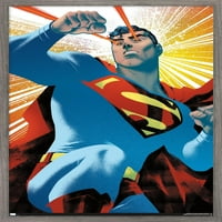 Comics - Superman - Akcijski stripovi Varijantni zidni poster, 22.375 34 uokviren