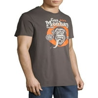 Gas Monkey Vintage inspirisana muška i velika Muška grafička majica