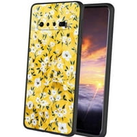 Kompatibilan je sa Samsung Galaxy S10 + Plus futrolom za telefon, žuti silikonski zaštitnik za TEEN Girl