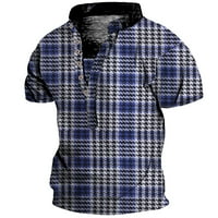 Corashan muške majice, evropski i američki muški Vintage Top Digitalna štampa kratki rukavi, košulje za