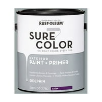 Rust-Oleum Sure Color Dolphin, Vanjska Boja + Primer, Satenski Završetak, Galon