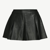 Scoop ženska mini suknja od FAU kože, veličine xs-xxl
