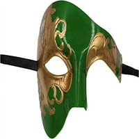Luksuzna maska ​​Vintage fantom operne maske - venecijanska poluočena maska ​​- kostim Party, Masquerade