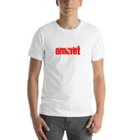 Amoret cali stil kratkih rukava majica s majicom od nedefiniranih poklona