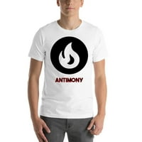 2xl Antimon požarni stil kratkih rukava majica s nedefiniranim poklonima
