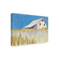 Zaštitni znak Likovna umjetnost' pšenična polja Geo ' platnena Umjetnost Avery Tillmon