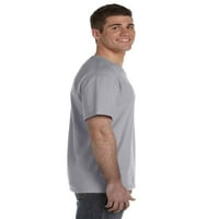 Muška majica s teškim pamučnim HD V-izrezom 39VR