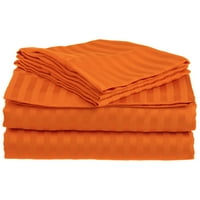 Broj navoja ultra-meka mikrovlakani džepni trak posteljina i jastučnici, četverodijelni list Postavljeni