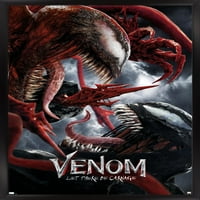 Marvel Venom: Neka bude karne - bori se jednim zidnim obručem, 14.725 22.375 Uramljeno