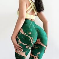 Yubnlvae yoga pantalone ženske Print Yoga pantalone za kontrolu stomaka Booty helanke uske pantalone za