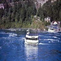 Sluškinja magle vožnje brodom do padova, Niagara Falls, Ontario, Kanada Poster Print
