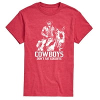 Yellowstone-Rip Cowboys Don't Say Goodbye-Muška grafička majica kratkih rukava