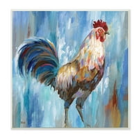 Stupell Industries Farm Rooster savremeno slikarstvo Morning Country Bird, 12, dizajn Nan