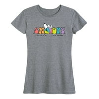 Kikiriki - Snoopy Ball Beach - Ženska grafička majica kratkih rukava