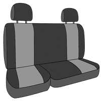 Caltrend Stražnji split nazad i čvrsti jastuk Tweed navlake za sjedala za 2012 - Toyota Yaris - TY470-03TA
