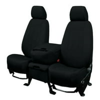 Caltrend prednji split klupa Neosupreme navlake za sjedala za 2005- Nissan Titan - NS186-01NA Crni umetci