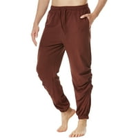 Xysaqa muške pamučne Lounge hlače muške udobne Jogger pantalone za spavanje pidžama vezica elastični struk