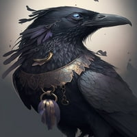 Peter Fantom - Tamna Raven platna zidna umjetnost