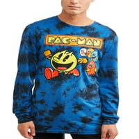 Pac-Man Muška grafička majica dugih rukava, do veličine 2XL