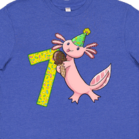 Inktastic 7. rođendan Axolotl sa sladoledom Omladinska majica