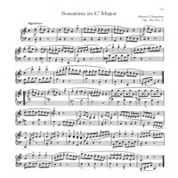 Sonatinas skladateljima za klavir: Schirmerova biblioteka muzičke klasike