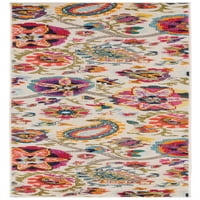 Monako Damian cvjetni ručni tepih, bjelokosti više, 2'2 12 '