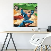 Comics - Superman - Auto zidni poster sa push igle, 22.375 34