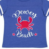 Inktastic Dewey plaža Delaware poklon majica za dječaka ili djevojčicu