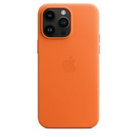 Apple iPhone Pro Ma kožna torbica sa MagSafe-narandžastom