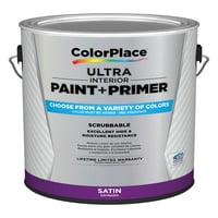 ColorPlace Ultra Boja I Prajmer Za Unutrašnjost, Maglovito Večernje Srebro, Saten, Galon