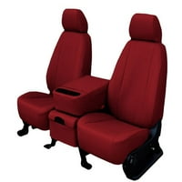 Caltrend stražnji split klupa Fau kožne poklopce sjedala za 2011 - RAM - DG302-02L crveni umetak i obloge