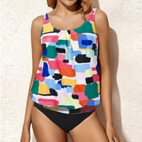 Ženski kupaći kostimi ženski kupaći kostimi mi & Match razdvaja Halter Multi-tema Hot Pink 2XL
