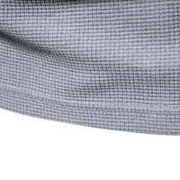 Ketyyh-CHN majice sa dugim rukavima za muškarce Plus Size muške majice sa dugim rukavima Grey, XL