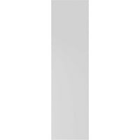 Ekena Millwork 1 8 W 59 H True Fit PVC ploča spojena ploča-N-letve roletne, bijele